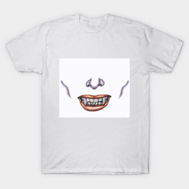 Dracula (Male Vampire) T-Shirt by CaptnQUINT